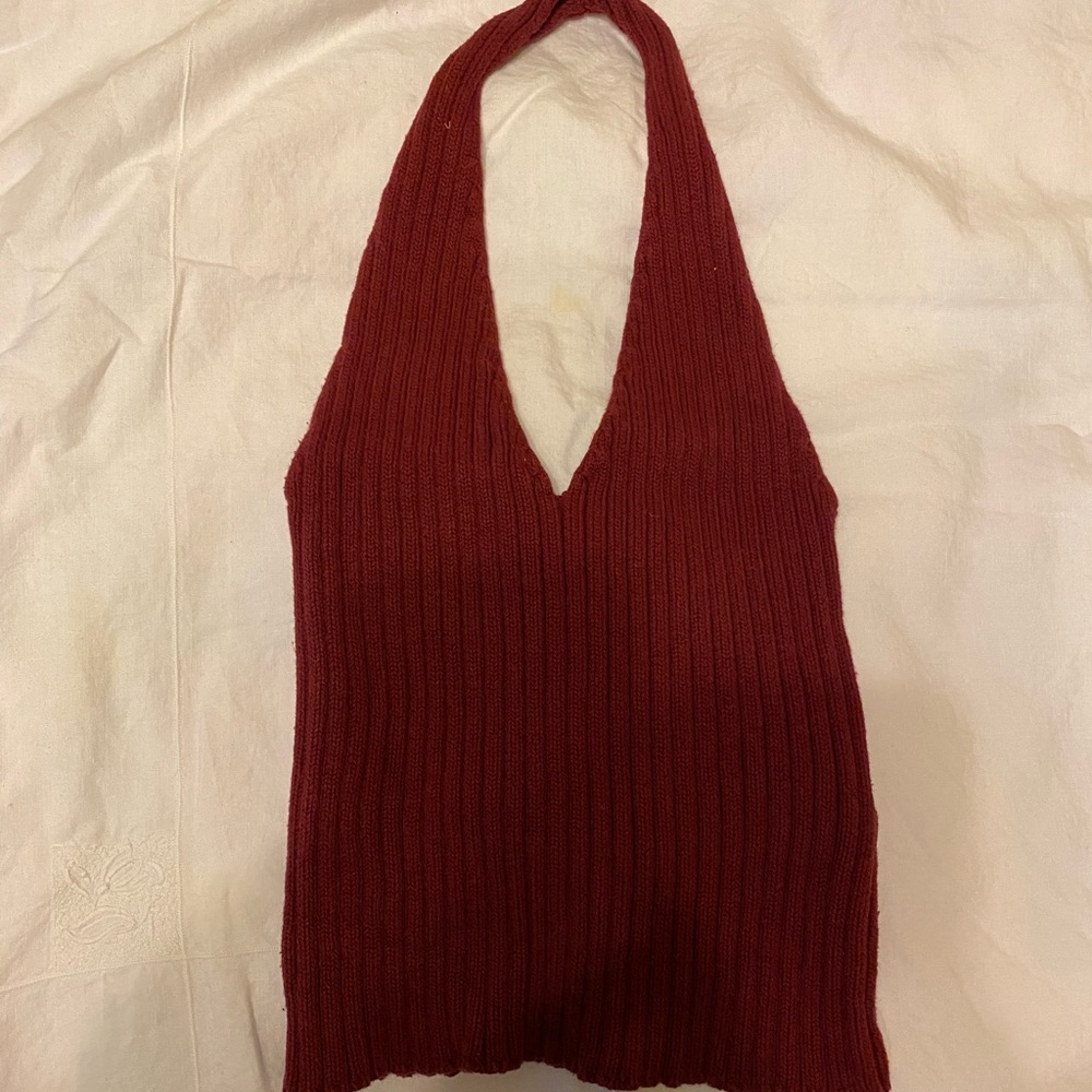 forever 21 crop top halter top